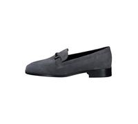 Tamaris Mocasines de Tacón Cuadrado para Mujer, de Piel, Cómodos, Gris, 39 EU