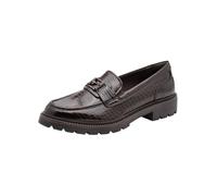 Tamaris Mocasines Planos para Mujer, marrón (Mocca Croco), 37