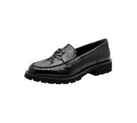 Tamaris Mocasines Planos para Mujer, Negro (Black Croco), 39