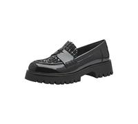 Tamaris Mocasines Veganos para Mujer, Negro Combinado, 39 EU