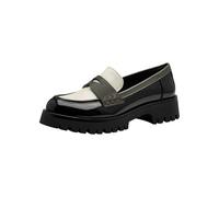 Tamaris Mocasines Veganos para Mujer, Oliva Combinado, 38 EU