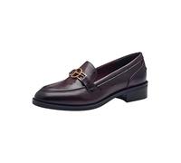 Tamaris Mocasines Veganos para Mujer, Rojo Merlot, 41 EU