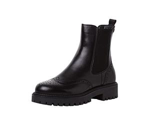 Tamaris Mujer 1-1-25450-29, Botas Cortas al Tobillo, Blk Leath Uni, 39 EU