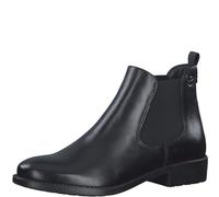 Tamaris Mujer 1-1-25463-41, Botas Estilo Chelsea, Piel Negra, 37 EU