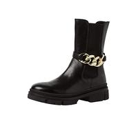 Tamaris Mujer 1-1-25983-29, Botas de Moda, Negro y Dorado, 41 EU