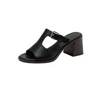 Tamaris Mujer 1-1-27206-20, Mocasín, Piel Negra, 36 EU