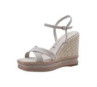 Tamaris Mujer 1-1-28363-20, Sandalia, Marfil, 41 EU