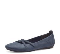 Tamaris Mujer 1-22110-42, Zapatos Tipo Ballet, Azul Marino, 37 EU