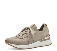 Tamaris Mujer 1-23712-42, Zapatillas, Crema Marfil Metálico, 41 EU