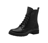 Tamaris Botines con cordones negro, Talla 39