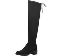 Tamaris Mujer 1-25546-43, Bota sobre la Rodilla, Negro, 37 EU