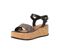Tamaris Mujer 1-28020-42, Sandalias con cuña, Peine Negro, 39 EU