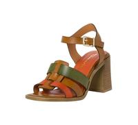 Tamaris Mujer 1-28021-42, Sandalia con talón, Cognac Comb, 36 EU