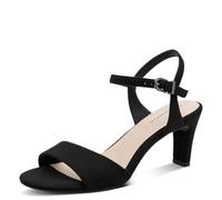 Tamaris Mujer 1-28028-42, Sandalia con talón, Negro, 37 EU