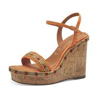 Tamaris Mujer 1-28041-42, Sandalias con cuña, Naranja, 38 EU