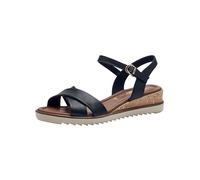 Tamaris Mujer 1-28106-42, Sandalias con cuña, Azul Marino, 41 EU