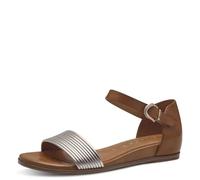 Tamaris Mujer 1-28110-42, Sandalias Planas, Cognac Comb, 38 EU