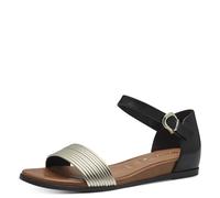 Tamaris Mujer 1-28110-42, Sandalias Planas, Peine Negro, 37 EU