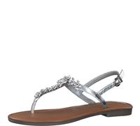 Tamaris Mujer 1-28124-42, Sandalias Planas, Plata, 37 EU