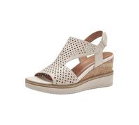 Tamaris Mujer 1-28218-42, Sandalias con cuña, Beige, 41 EU