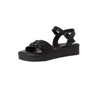 Tamaris Mujer 1-28233-42, Sandalias con cuña, Negro, 37 EU