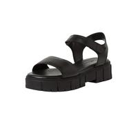 Tamaris Mujer 1-28246-42, Sandalia con talón, Piel Negra, 41 EU