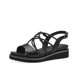 Tamaris Mujer 1-28257-42, Sandalias Planas, Negro, 38 EU