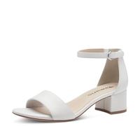 Tamaris Mujer 1-28295-42, Sandalia, Blanco, 40 EU