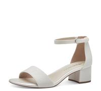 Tamaris Mujer 1-28295-42, Sandalia, Blanco Glam, 41 EU