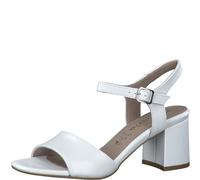 Tamaris Mujer 1-28301-42, Sandalia, Piel Blanca, 40 EU