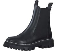 Tamaris Mujer Botines, señora Botas Chelsea,Plantilla Desmontable,Bota de Deslizamiento,Botas,Medias Botas,botín,Plano,Black,38 EU