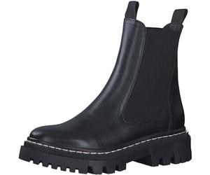 Tamaris Mujer Botines, señora Botas Chelsea,Plantilla Desmontable,Medias Botas,Bota de Deslizamiento,Botas,botín,Plano,Black,37 EU