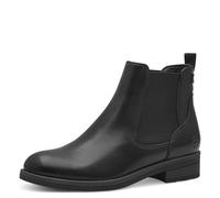 Tamaris Mujer Botines, señora Botas Chelsea,TOUCHit,Botas,Medias Botas,botín,Bota de Deslizamiento,Plano,Black,39 EU