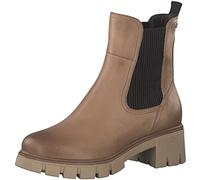 Tamaris Mujer Botines, señora Botas Chelsea,TOUCHit,Botas,Medias Botas,botín,Bota de Deslizamiento,Plano,Nut,36 EU