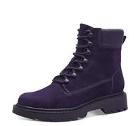 Tamaris Mujer Botines, señora Botas militares,TOUCHit,botas,medias botas,botines,botas de cordones,PURPLE,38 EU