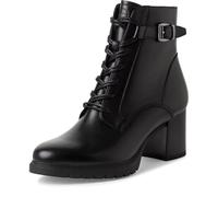 Tamaris Mujer Botines, señora Botines,TOUCHit,Botas,Bota,Media Bota,botín,Plano,Black,38 EU
