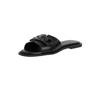 Tamaris Mujer Mocasines, señora Zapatillas,Pantuflas,Mocasines,Zapatos Bajos,Elegantes,Zapatos de Negocios,Black Leather,38 EU
