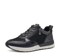 Tamaris Zapatillas Veganas para Mujer, Azul Marino Combinado, 41 EU