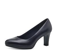Tamaris Mujer Zapatos de tacón, señora Zapatos de tacón Clásicas,TOUCHit,Elegante,Noble,cómodo,Zapato de Negocios,Cerrado,Navy,36 EU