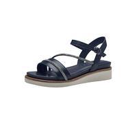Tamaris Mujeres 1-28256-42 Sandalia Plana, Azul Marina, 37 EU, azul marino, 37 EU
