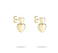 Tamaris Pendiente TJ-0628-E-14 Acero Inoxidable IP Oro, 1,4 cm, Acero inoxidable, Sin piedra preciosa
