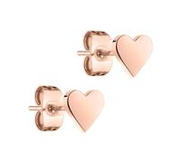 Tamaris pendientes de acero inoxidable en oro rosa TJ-0036-E-06