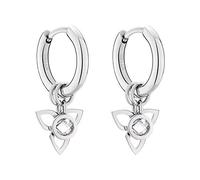 Tamaris pendientes de acero inoxidable en plata TJ-0016-E-15