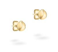 Tamaris Pendientes para mujer de acero inoxidable resistente al agua, 0,8 cm, Acero inoxidable, Sin piedra preciosa