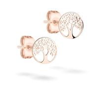 Tamaris Pendientes TJ-0405-E-08 oro rosa, 0,8, Acero inoxidable, Sin piedras preciosas
