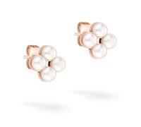 Tamaris Pendientes TJ-0519-E-08 IP oro rosa, 08, Acero inoxidable, Perlas de cristal