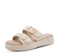 Tamaris Plat Mule - Plataforma Ajustable para Mujer, Beige, 41 EU