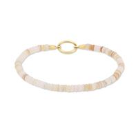 Tamaris Pulsera TJ-0634-B-18 de acero inoxidable IP oro, 18,5 cm, Acero inoxidable, Piedras de concha