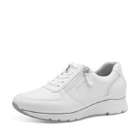 Tamaris Pure Relax, Zapatillas Mujer, Blanco y Plateado, 39 EU