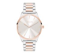 Tamaris Reloj analógico de Cuarzo para Mujer con Correa de Acero Inoxidable TT-0159-MQ, Bicolor.